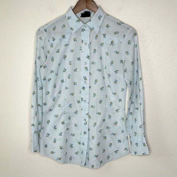 Champion Westerns Other - Champion Westerns Vintage Mini Floral Pearl Snap Long Sleeve Shirt - Big Kids 14